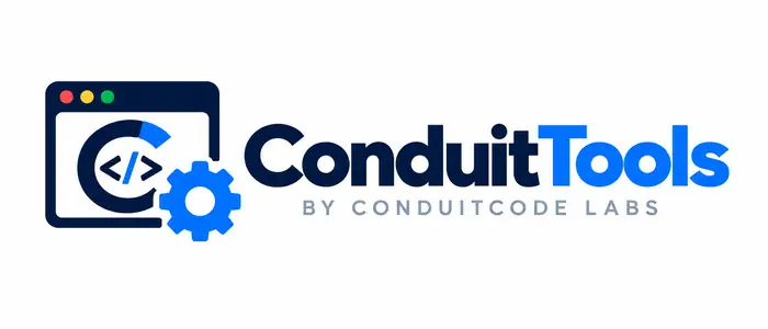 ConduitTools by ConduitCode Labs logo.